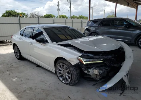 2021 Acura Tlx из США, поврежденный, VIN 19UUB5F34MA004970